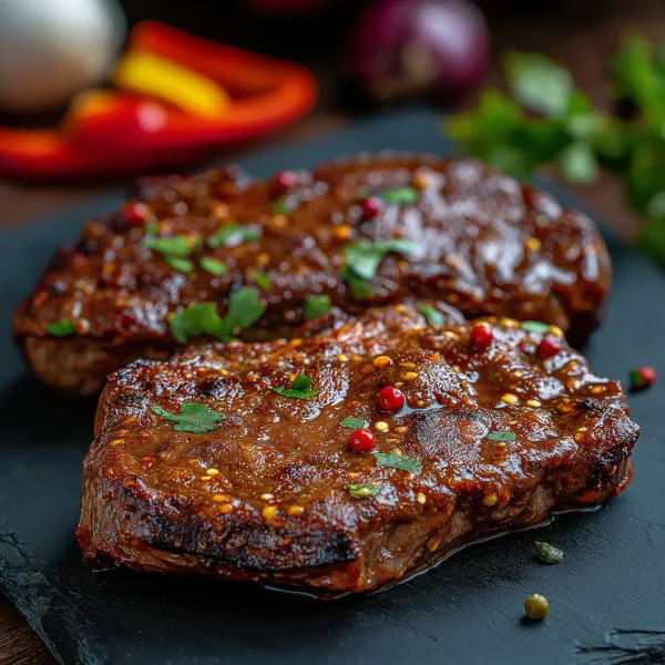 Hot and Spicy Ribeye Steak