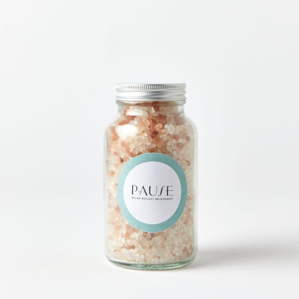 pink bath salt gift Himalayan