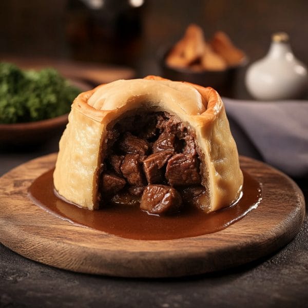 Steak and Kidney Suet Pudding