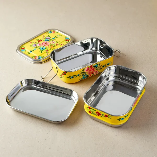 Stainless Steel - Tiffin-Style Lunchbox - Image 2