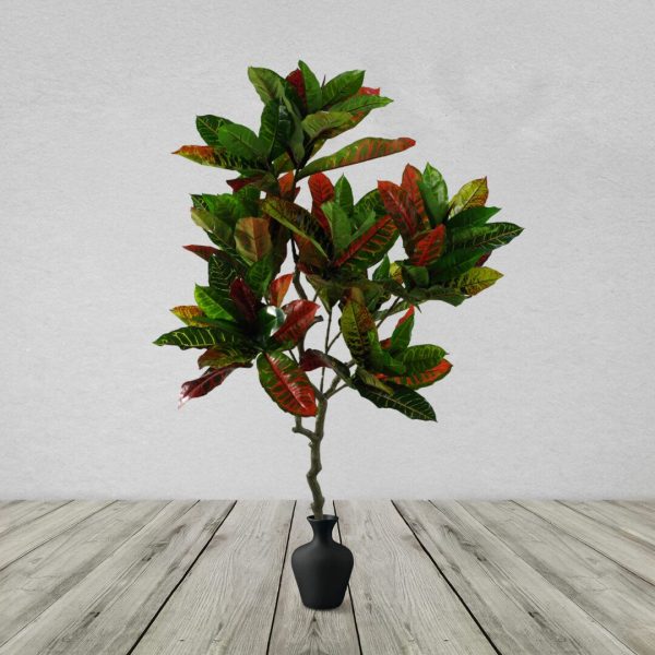 Artificial Codiaeum Multicoloured House Plant 130cm