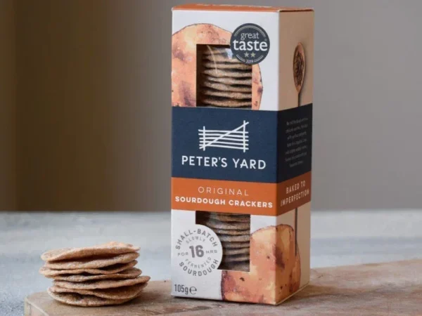 Peters Yard – Original Sourdough Crackers – 90g