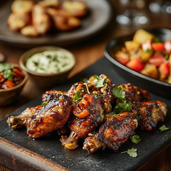 Crispy chicken wings