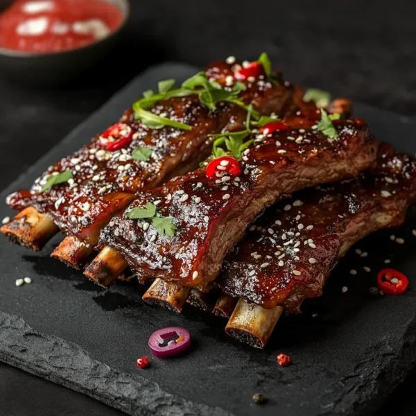 Sticky BBQ pork ribs