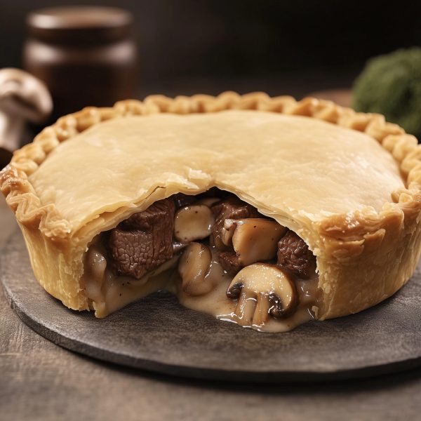 steak and musheroom pie