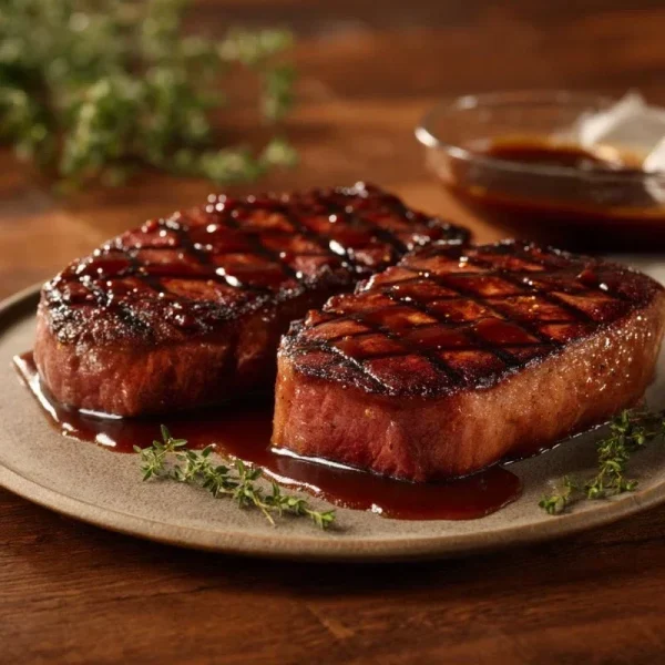 Sticky BBQ Beef Ribeye Steak 2