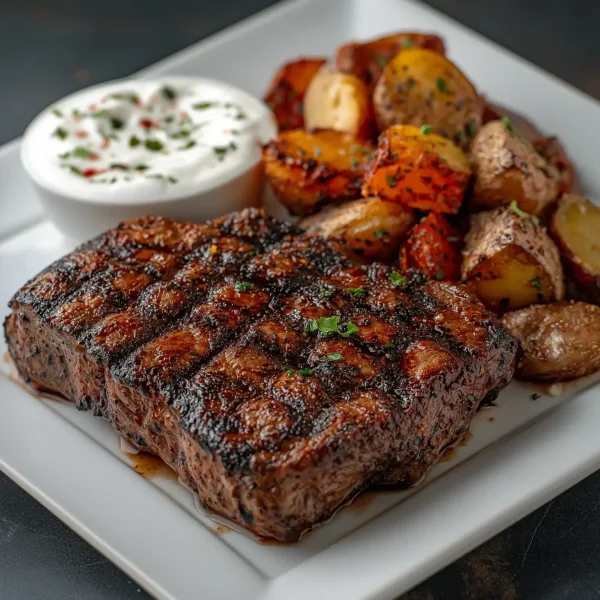hot and spicy sirloin steak