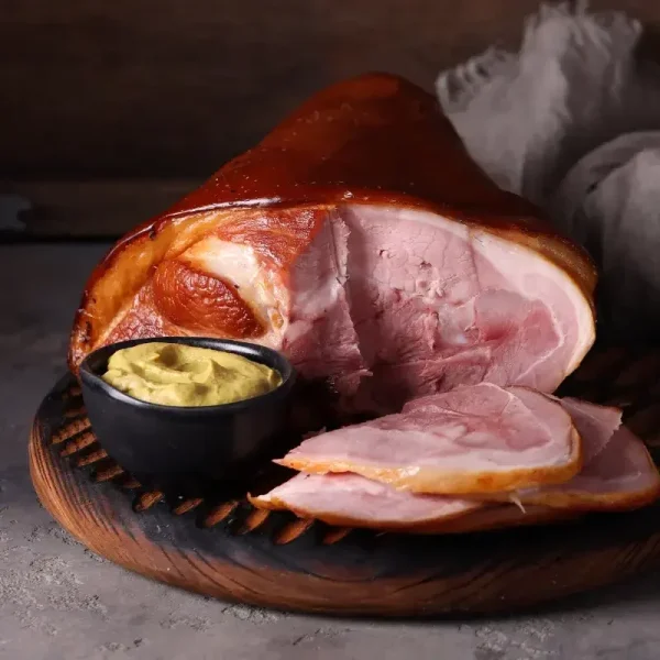 A succulent smoked ham hock