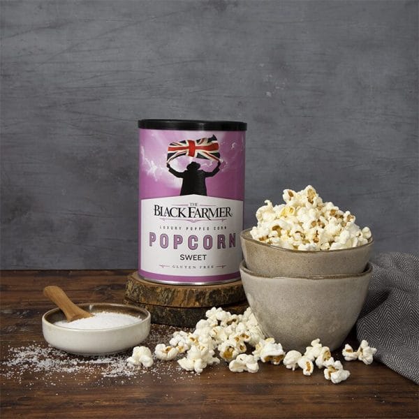 The Black Farmer Sweet Popcorn - Tub
